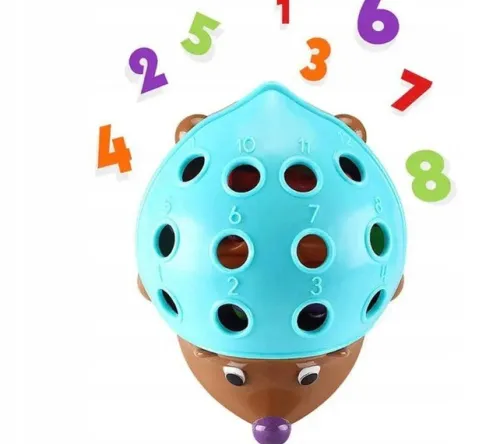 sorter_jeyk_ukadanka_eduk_4.webp Sorter Jeżyk Układanka Edukacyjna Jeż Montessori Gra Liczby