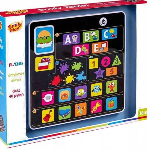 tablet_dotykowy_edukacyjn_2.webp TABLET DOTYKOWY EDUKACYJNY POLSKO-ANGIELSKI SMILY-PLAY