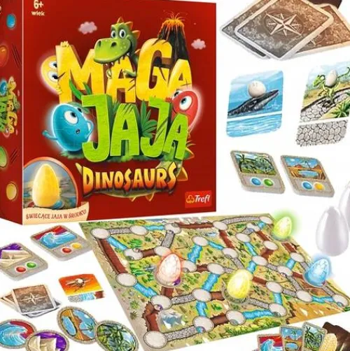 Trefl Magajaja dinozaurs gra