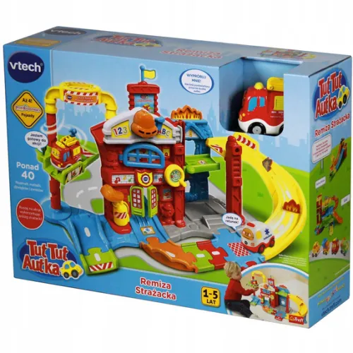 60813 TUT TUT AUTKA REMIZA STRAŻACKA ZJAZD +WÓZ PL VTECH