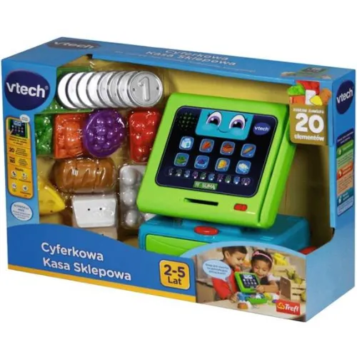 VTECH EDUKACYJNA CYFERKOWA KASA SKLEPOWA 60832