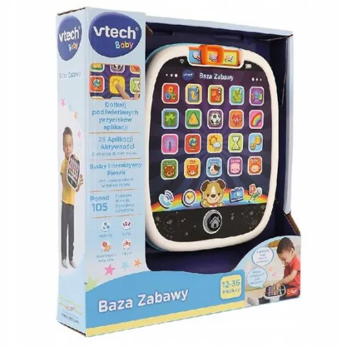 Vtech tablet dla dzieci, Baza Zabawy, Tablet edukacyjny