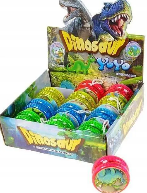 YO-YO ŚWIECĄCE DINOZAURY JOJO