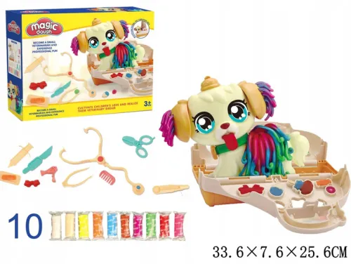 Zestaw magic dough ciastolinaa, Wizyta u Weterynarza