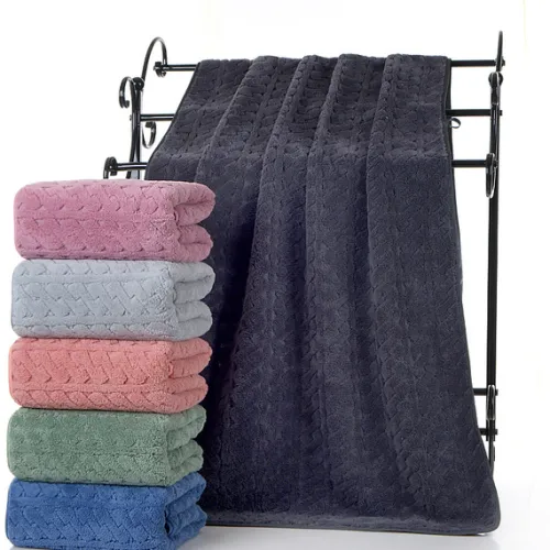 ZESTAW RĘCZNIKÓW WIELOKOLOROWYCH COTTON WORLD mikrofibra 50X100 6 SZT