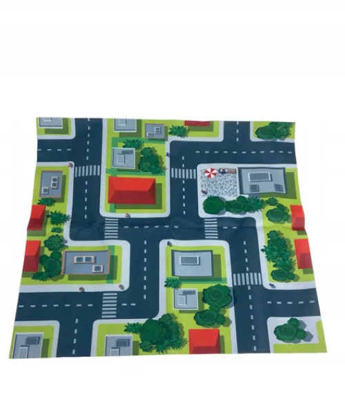 Zestaw samochodzików + plansza miasto do zabawy