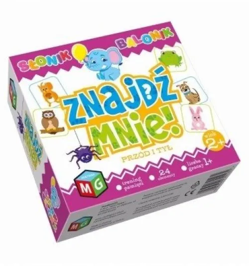 MULTIGRA ZNAJDŻ MNIE! PRZÓD I TYŁ